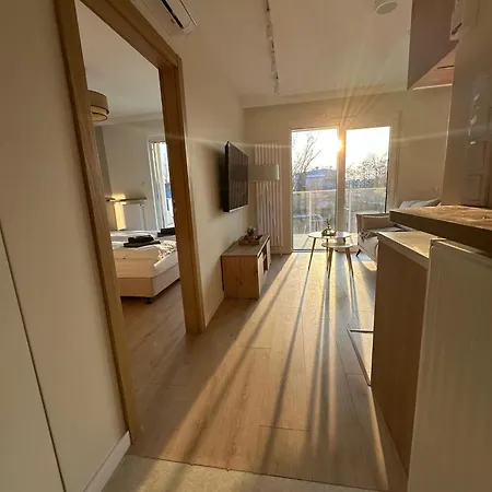 Apartment 4summer Golden Dune - Parking, Przestronne Mieszkanie 50m2, Caly Do Dyspozycji, Duzy Taras Z Pieknym Zachodem Slonca Parkplatz, Geraeumige Mit 50 M2, Ganzes Zur Verfuegung, Grosse Terrasse Mit Wunderschoenem Sonnenunterga *