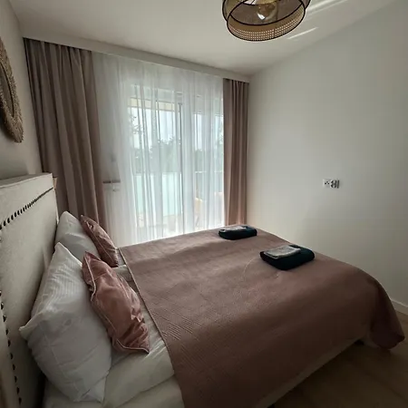 Apartament 4summer Golden Dune - Parking, Przestronne Mieszkanie 50m2, Cały Do Dyspozycji, Duży Taras Z Pięknym Zachodem Słońca Parkplatz, Geräumige Mit 50 M2, Ganzes Zur Verfügung, Große Terrasse Mit Wunderschönem Sonnenuntergang *