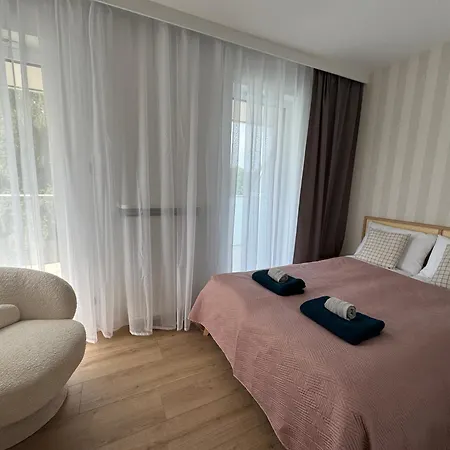 Apartament 4summer Golden Dune - Parking, Przestronne Mieszkanie 50m2, Cały Do Dyspozycji, Duży Taras Z Pięknym Zachodem Słońca Parkplatz, Geräumige Mit 50 M2, Ganzes Zur Verfügung, Große Terrasse Mit Wunderschönem Sonnenuntergang