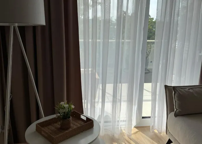 Apartment 4summer Golden Dune - Parking, Przestronne Mieszkanie 50m2, Caly Do Dyspozycji, Duzy Taras Z Pieknym Zachodem Slonca Parkplatz, Geraeumige Mit 50 M2, Ganzes Zur Verfuegung, Grosse Terrasse Mit Wunderschoenem Sonnenunterga