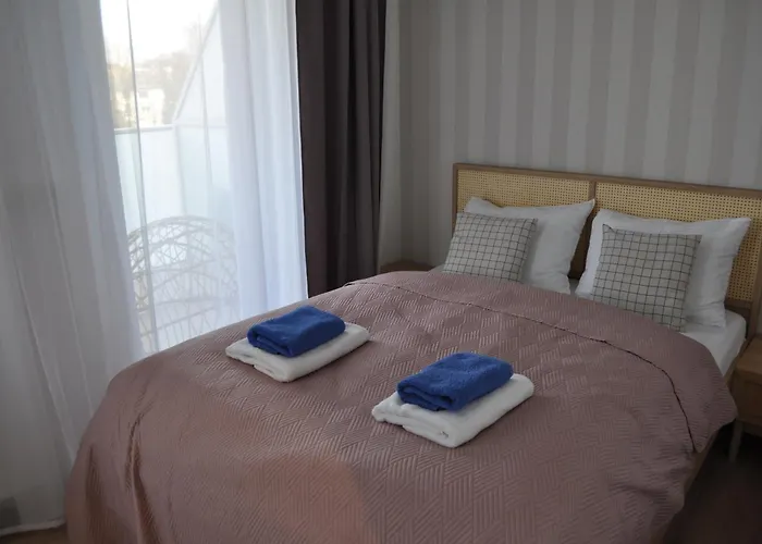 Apartment 4summer Golden Dune - Parking, Przestronne Mieszkanie 50m2, Caly Do Dyspozycji, Duzy Taras Z Pieknym Zachodem Slonca Parkplatz, Geraeumige Mit 50 M2, Ganzes Zur Verfuegung, Grosse Terrasse Mit Wunderschoenem Sonnenunterga